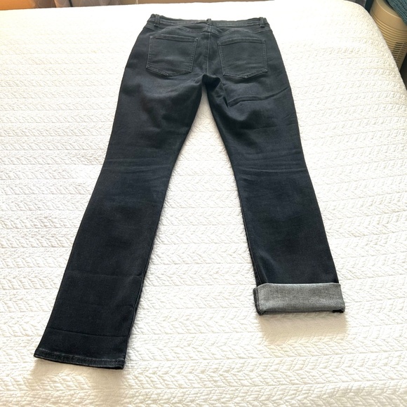 CAbi Button Fly Straight Jeans 4149 Carbon Grey Size 4 - Picture 6 of 15